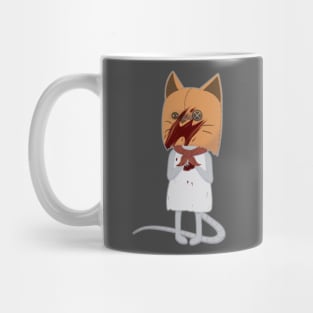 Mouse in the cat school Mug